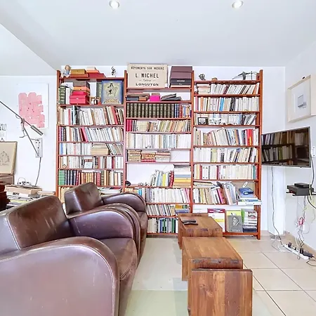 Tatil Evi Charming House Near Buttes-chaumont *
